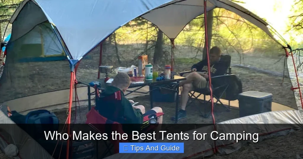 Who Makes the Best Tents for Camping